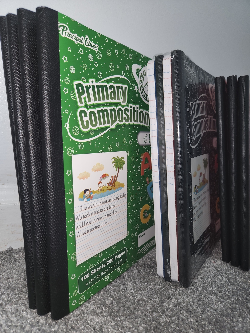 Primary Composition Notebooks - Assorted Colors (19 Pack) - Picture 4 of 13